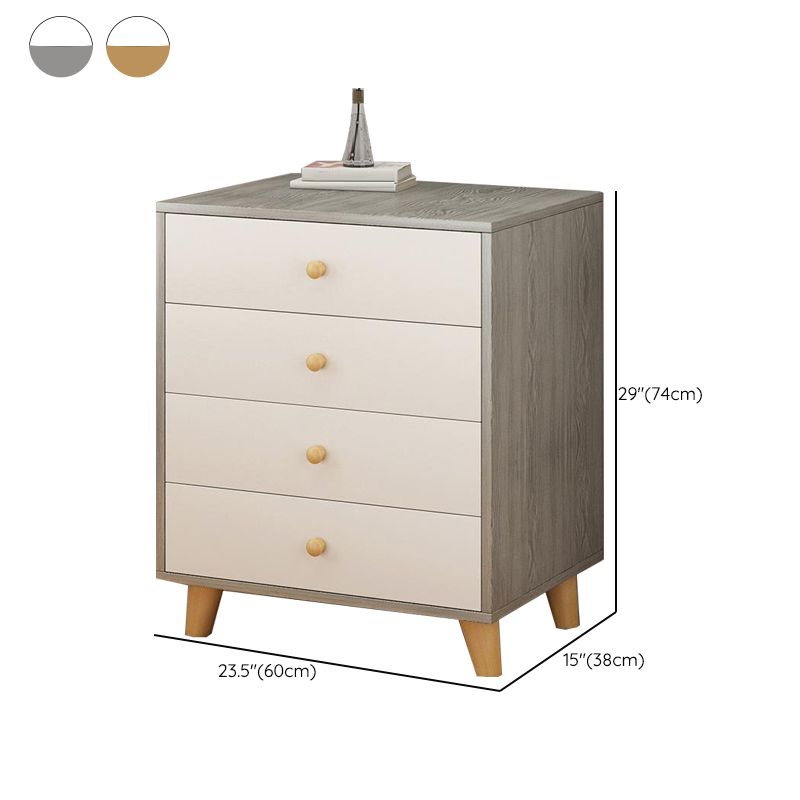 Wooden Storage Chest Ultra Modern 14.82 Inch Width Storage Chest Dresser