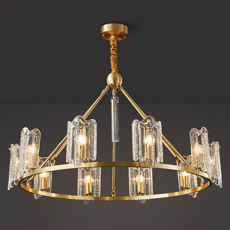Contemporary Copper Ceiling Pendant Light Metal Hanging Pendant Light for Living Room