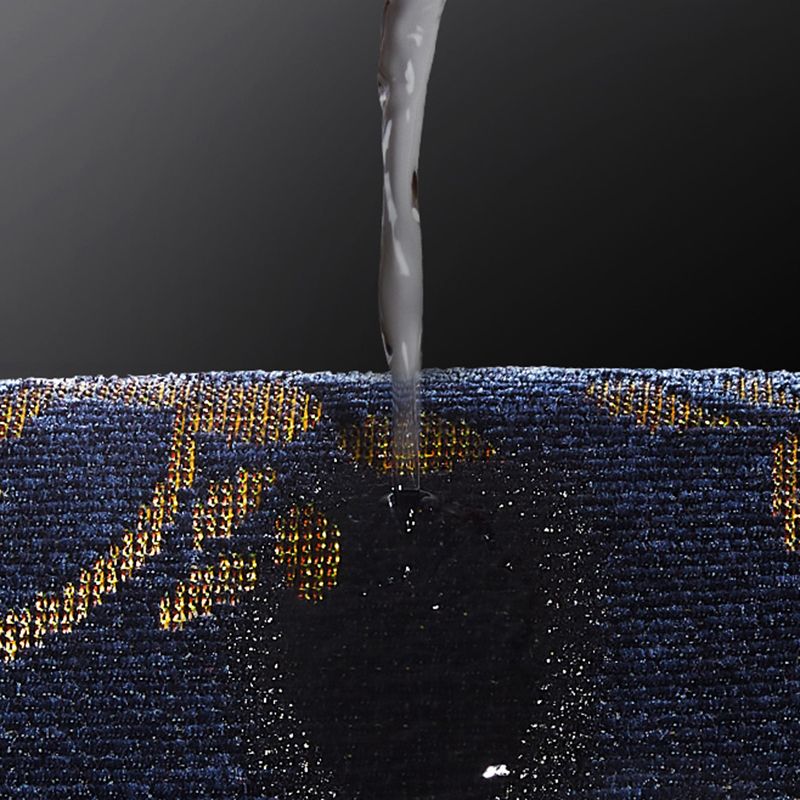 Marine Wohnzimmer Teppich Europäischer Stil Polyester Fläche Teppich Anti-Rutsch-Backing Teppich