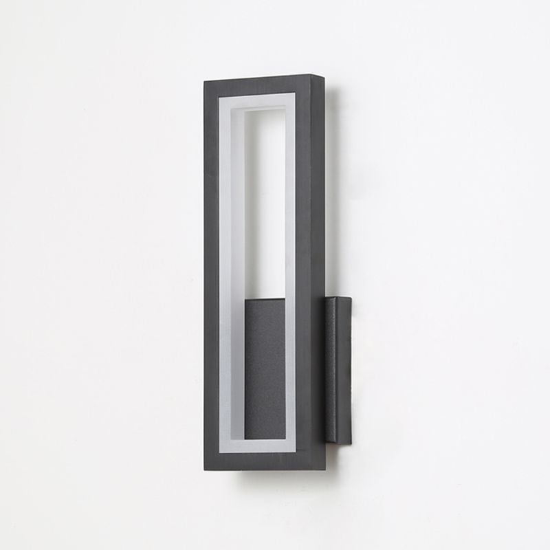 Rechthoekige wandverlichting armaturen moderne minimalistische stijl acryl wandlicht