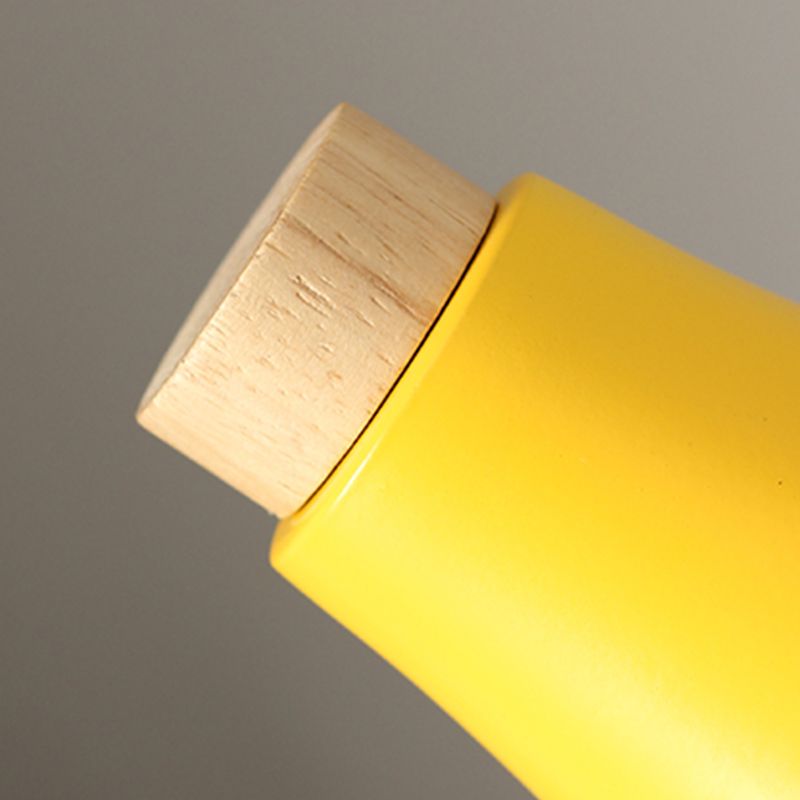 Moderne stijl conische tafellamp metaal 1-licht nachtkastje lamp