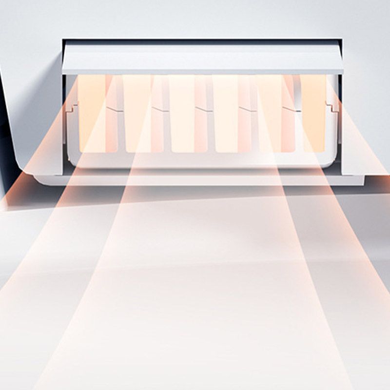 Modern Heated Seat Toilet ABS Floor Mounted Flush Toilet with Seat