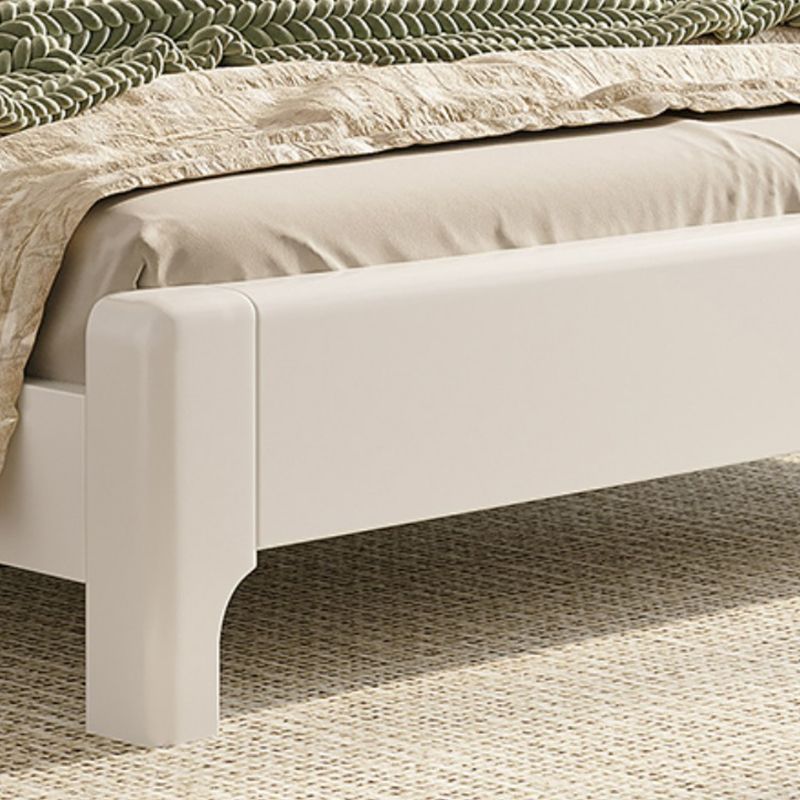 Modern Wood Standard Bed Bookcase Included Bed with Headboard for Bedroom