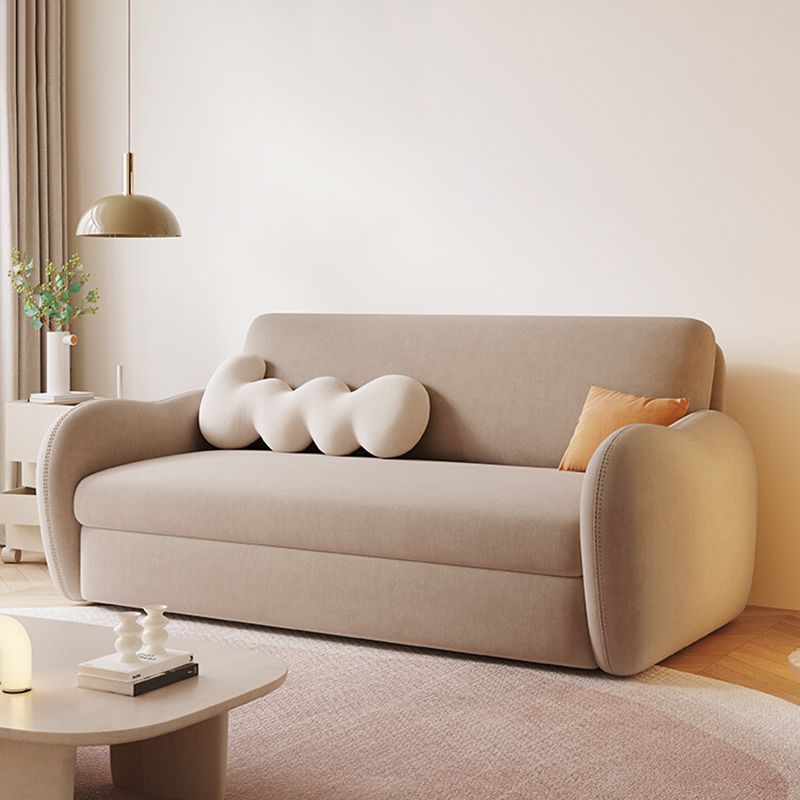 Scandinavian Foldable Futon Sleeper Espresso Futon Sleeper Sofa Bed