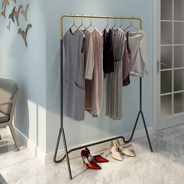 Industrial Coat Hanger Free Standing Modern Solid Color Coat Rack