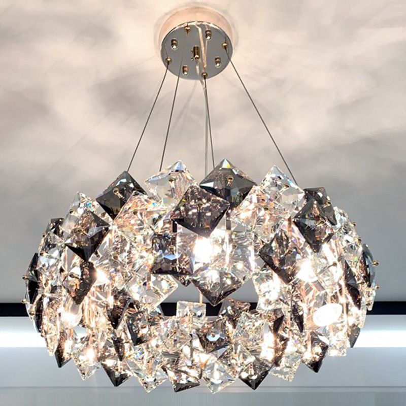 Funzione illuminazione sospesa a sospensione in stile moderno per sala da pranzo soggiorno