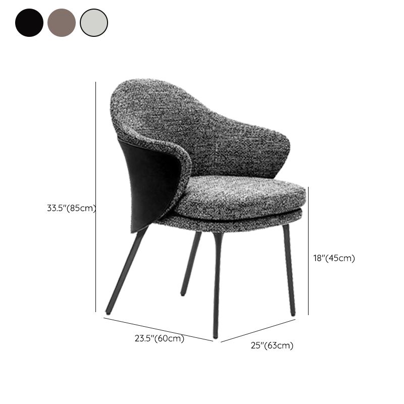Dining Room Upholstered Chair Faux Leather Parsons Dining Chair