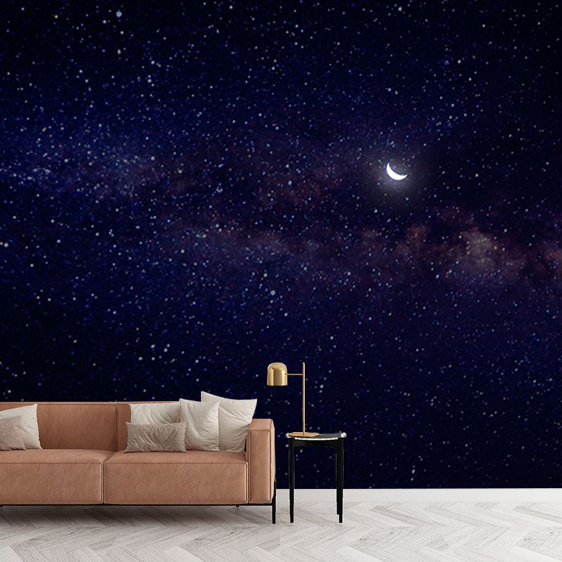 Galaxy Space Wall Decals Decor for Bedroom Living Room, Water Resistant