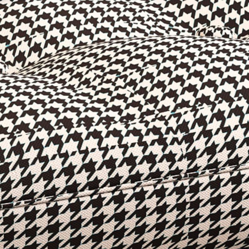 Upholstered and Metal Rocker Glam with Padded Seat Rocking Chair Slipcovered