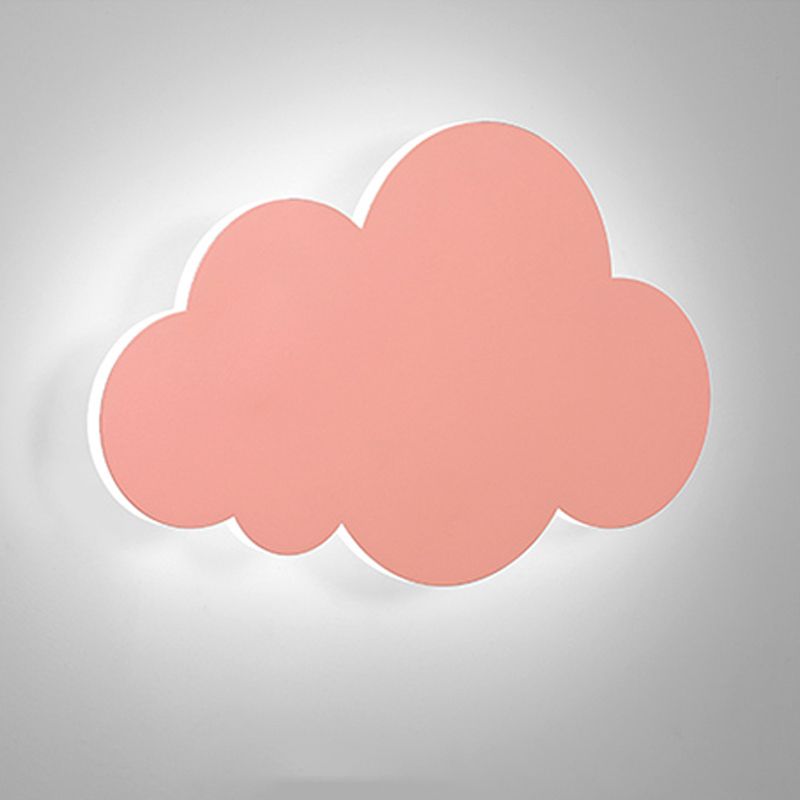1 Light Cloud Wall Sconce Modern Style Metal Wall Lighting for Bedroom