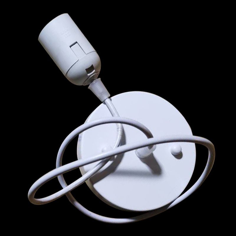 Simplicité Style moderne Hanging Light Geometry Shade Lighting White Lighting For Bedroom