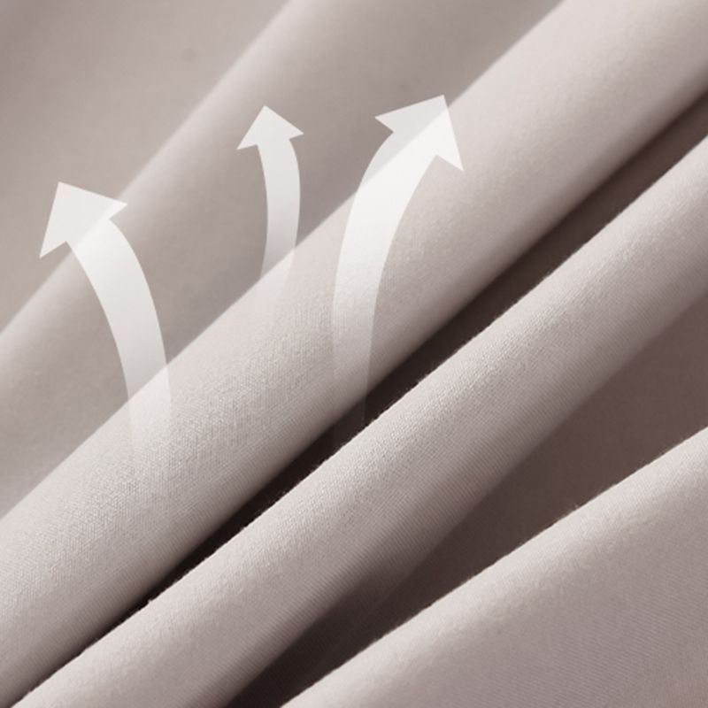 Modern Bed Sheet Set Cotton Solid Standard Basic Pillowcase for Bedroom