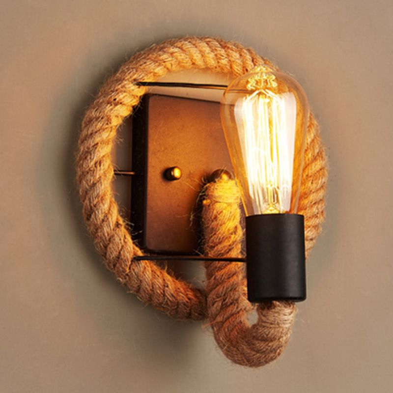 Vintage Industrial Geometric Wall Mounted Light Fixture Metal Wall Mount Light Fixture for Bar