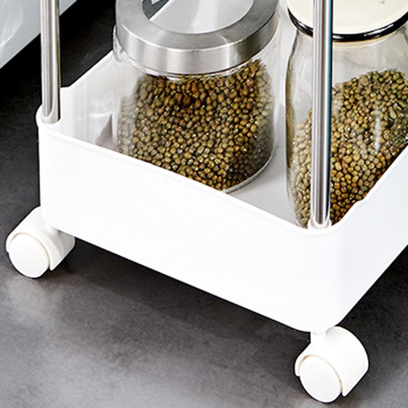 Libreria etagere aperta contemporanea con libreria di plastica in telaio in acciaio