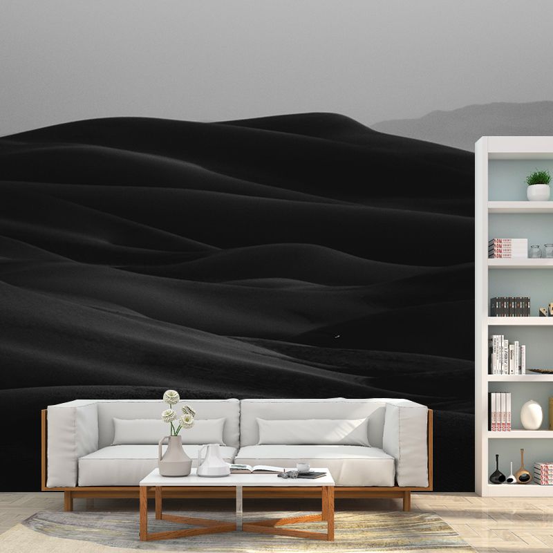Mountain Dessert Mildew Resistant Wall Endless Desert Wallpaper Living Room Wall Mural