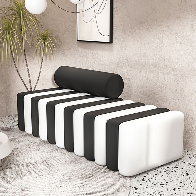 Velvet Contemporary Standard Sofa Armless Sofa for Living Room, Apartment