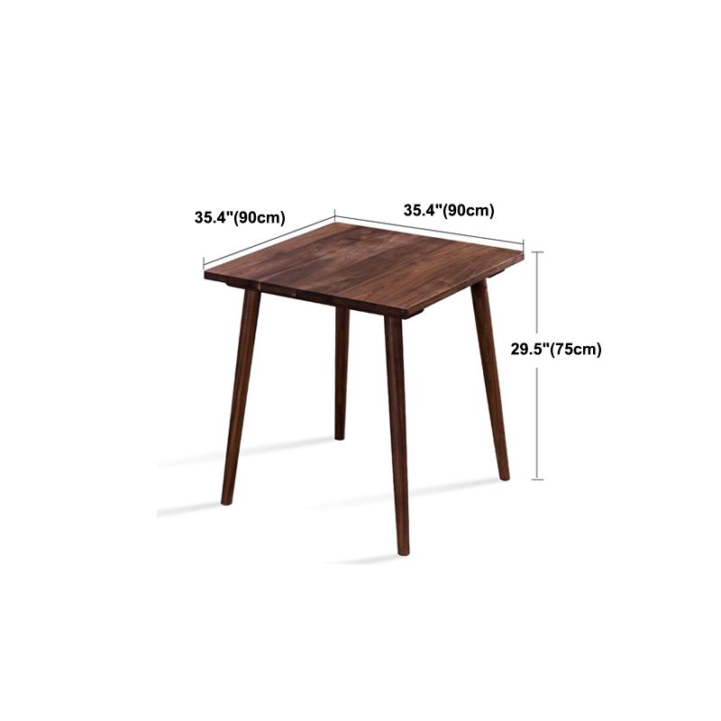Scandinavian 4 Legs Coffee Table Set Wooden Coffee Table for Living Room