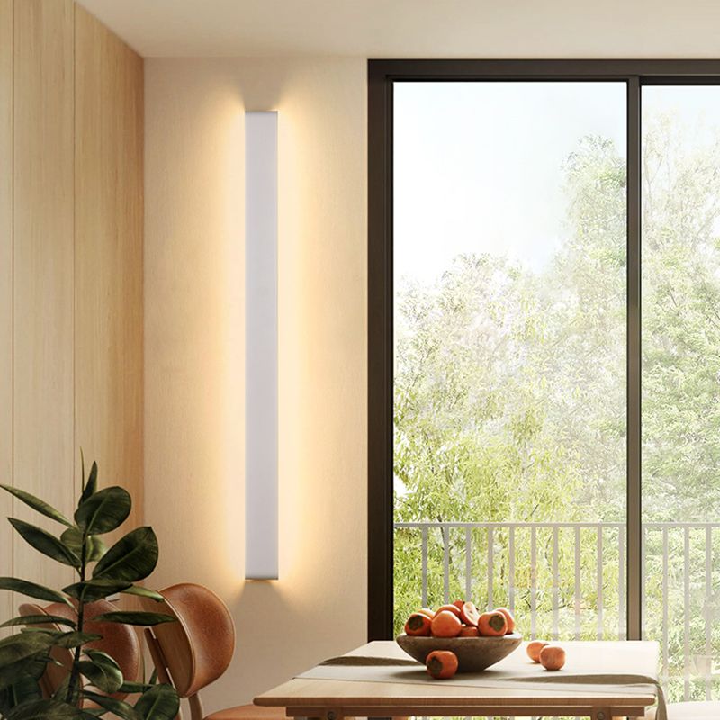 Strip Shape Wall Mount Light Modern LED Wall Sconce Light with Acrylic Shade for Aisle