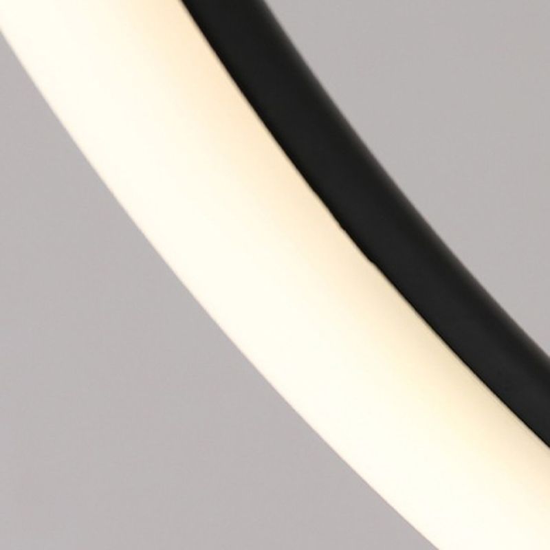 Post Modern 2 - Light Kitchen Island Fixture Iron LED Pendant Ceiling in Black / Gold