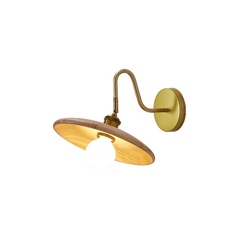 1 Light Hemisphere Shape Wall Light Sconce Modern Wall Light Fixture for Dining Room