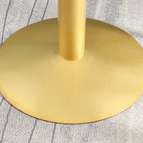 Glam Style Pub Table Round Bar Height Bar Table for Indoor Use