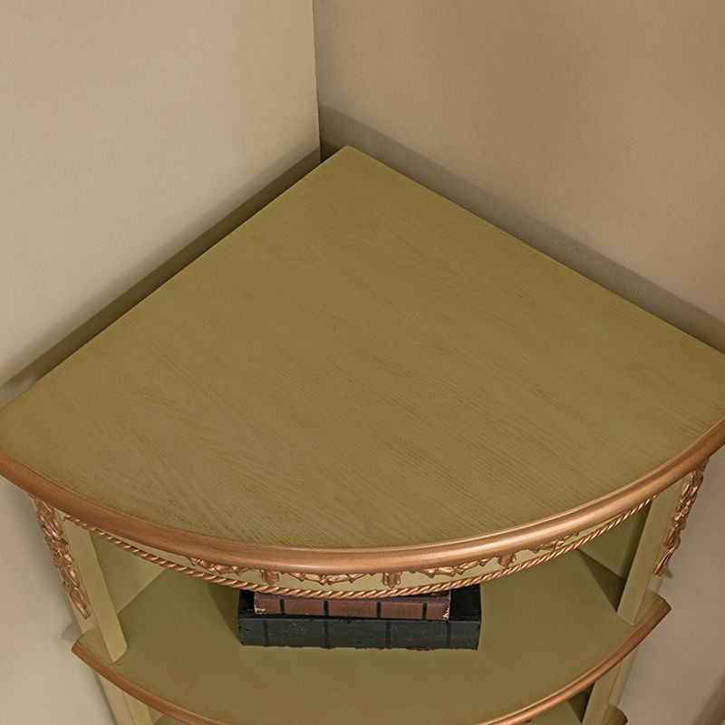 Triangular Wood Accent Cabinet Industrial 2 - Door Accent Cabinet