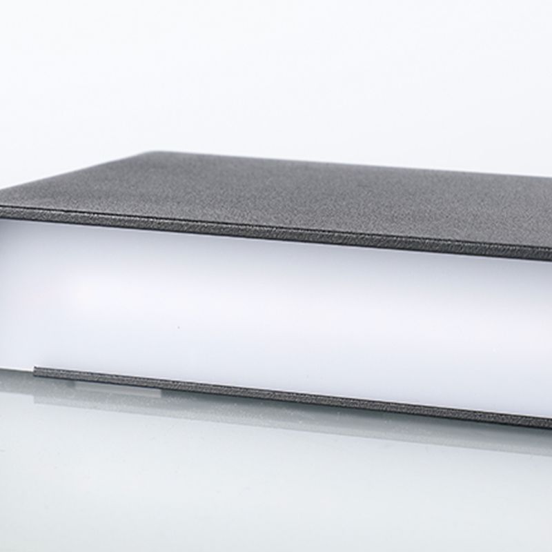 Luz de pared LED recta de la pared moderna de 2 luces con aluminio para dormitorio