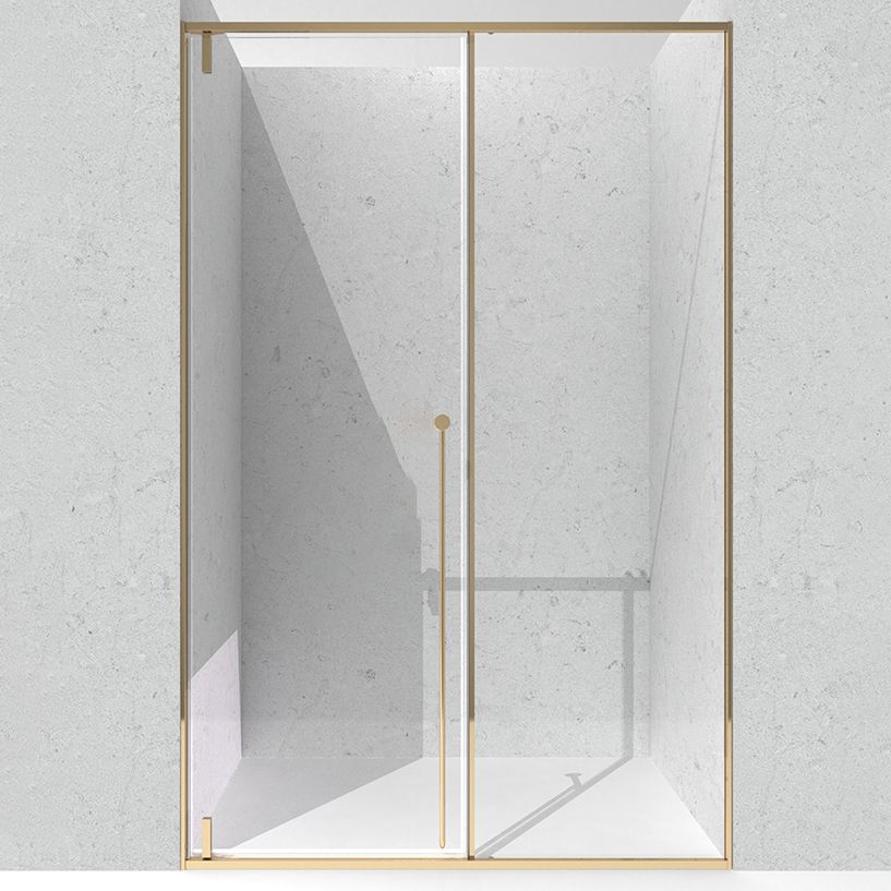 Semi Frameless Tempered Glass Shower Door Pivot Shower Doors