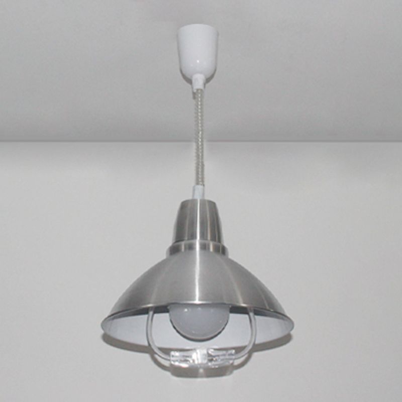 Postmodern Style Bowl Shape Hanging Light Metal 1 Light Pendant Lights for Dining Room