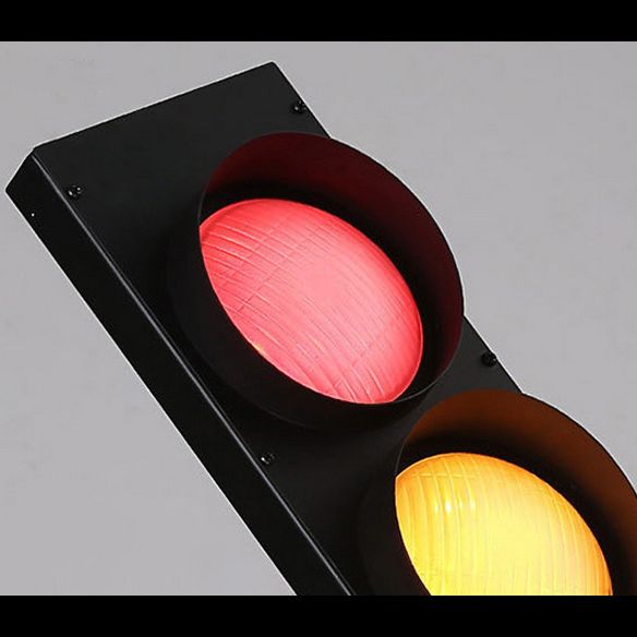Indoor Decoration Wall Mount Light Creative Traffic Light Sconce Light for Coffee Shop