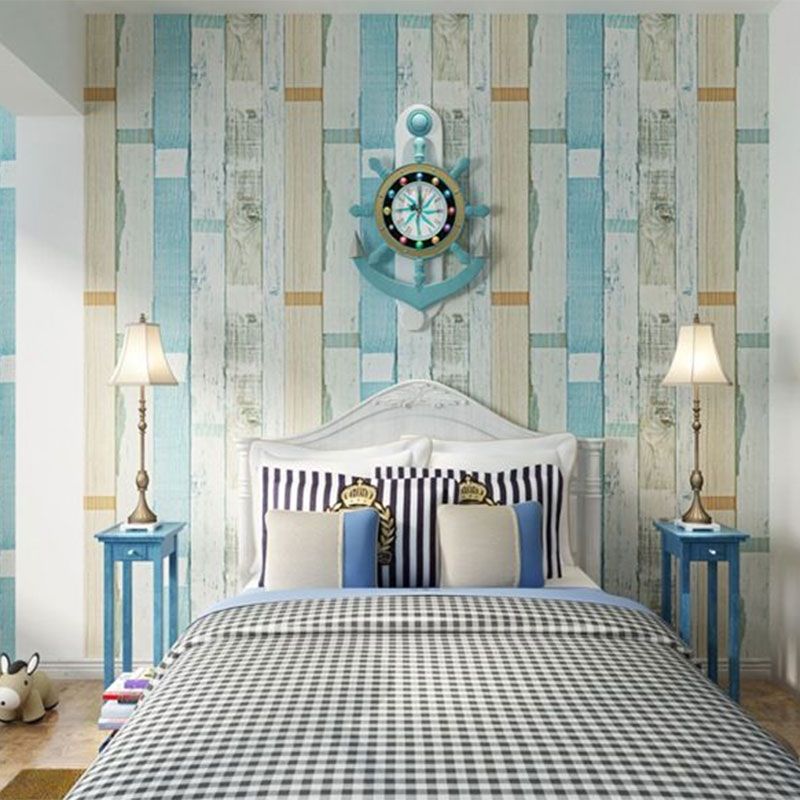 Vinyl 33' x 20.5" American Countryside Wallpaper Wood Effect Wall Decor