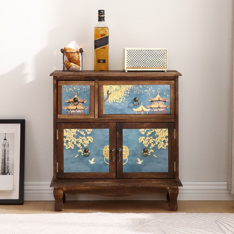 11.81-inch Width Storage Chest Traditional Solid Wood Dresser