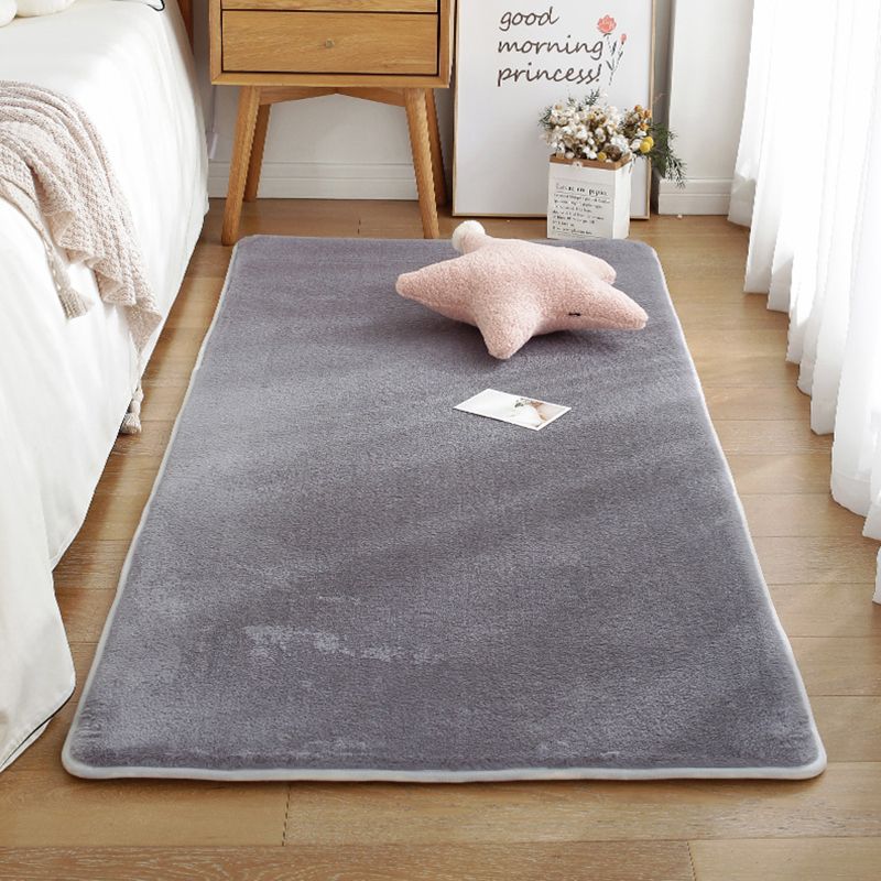 Tappeto giallo tappeto in poliestere solido tappeto tappeto anti-slip easy care tappeto per camera da letto