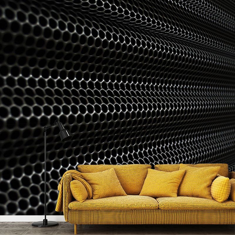 Living Room Industrial Metal Wall Mural Wallpaper Horizontal Photography Wall Covering