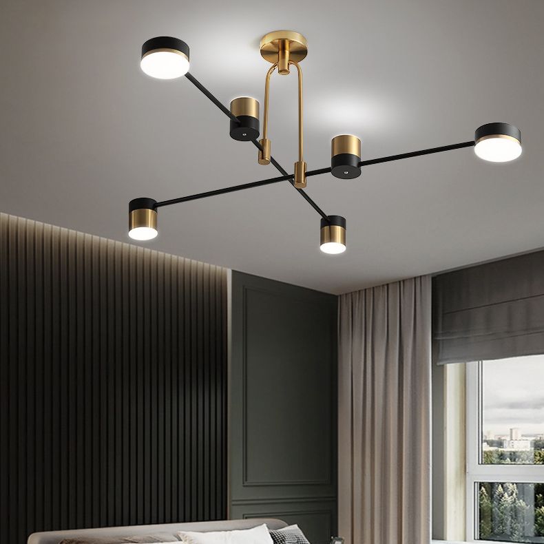 Lampada il lampadario Sputnik Light Segnalizzazione moderna Simplicità Acrilico Acrilico Illuminazione per il ristorante