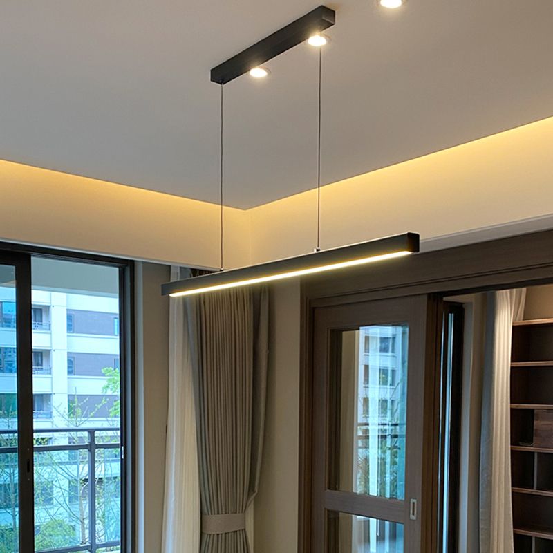Metal Linear Island Lighting Chandelier Lighting Fixtures Modern Chandelier