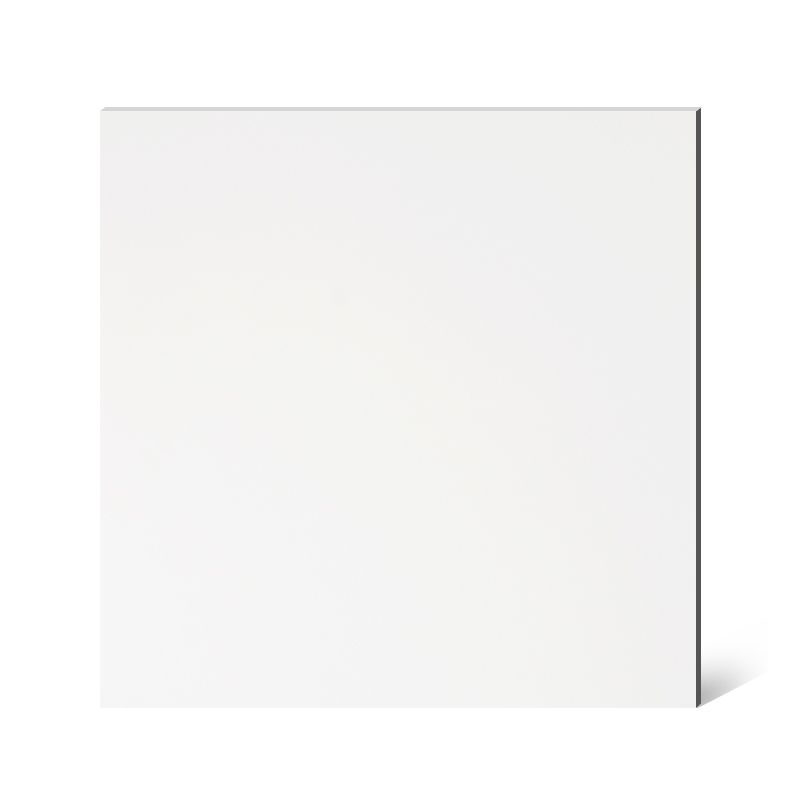 Square Ceramic Straight Edge Singular Tile No Pattern Bathroom Floor