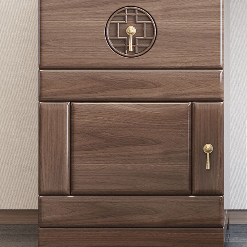 Traditions With Drawer Brown Mirror Bedroom With Stool Make-up Vanity