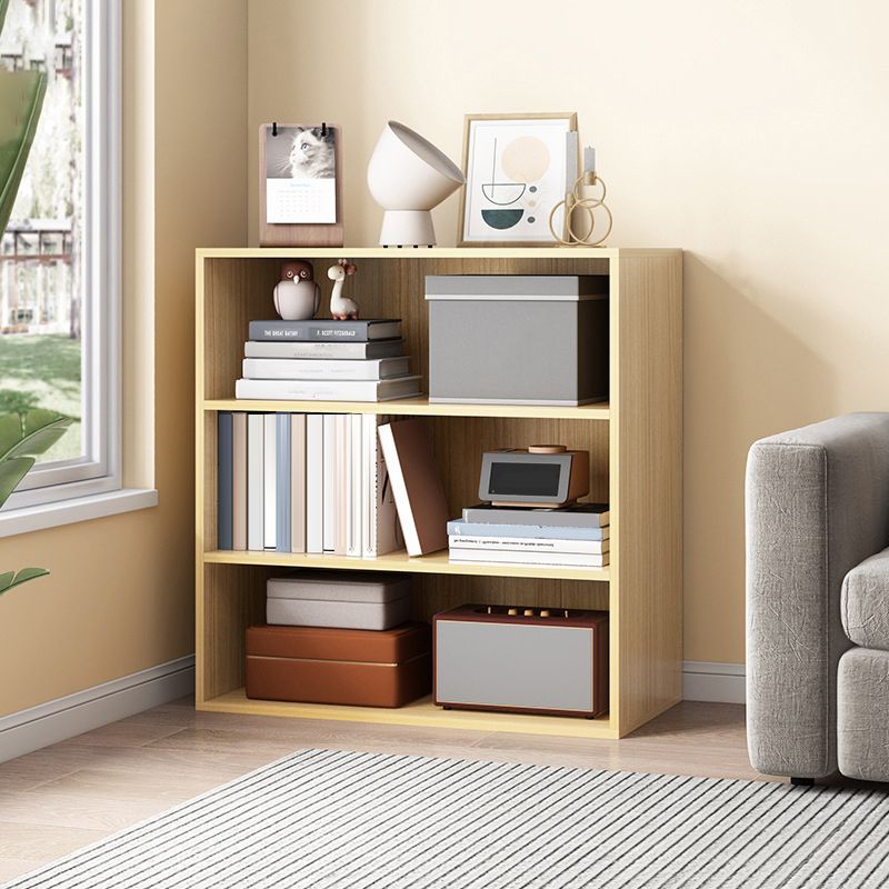 Closed Back Bookcase Engineered Wood Bookshelf for Home Office Study Room