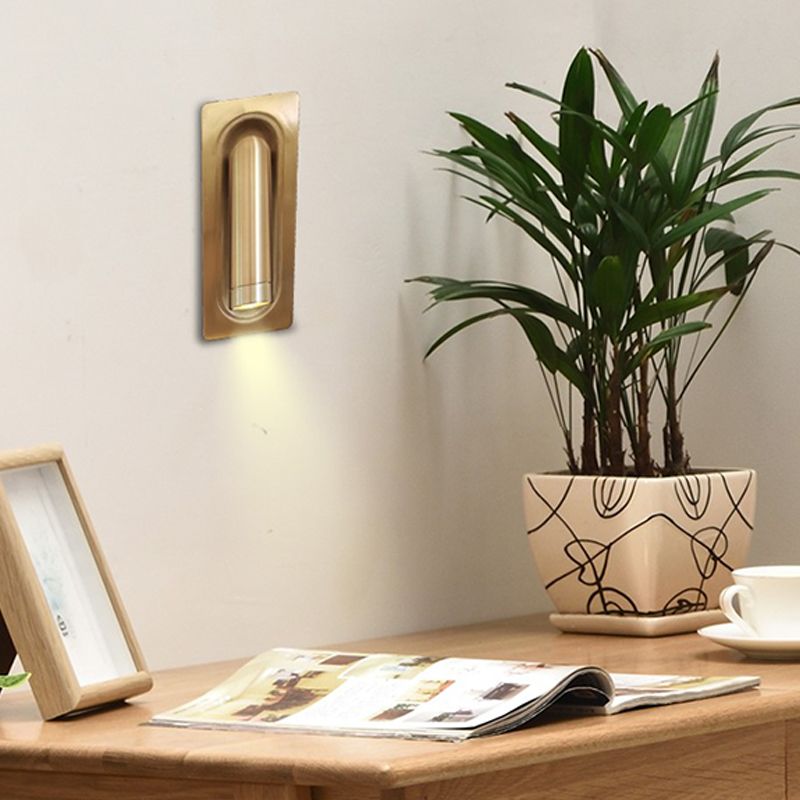 Modern Style Aluminum Wall Light 7" High Reading Wall Sconce for Bedroom