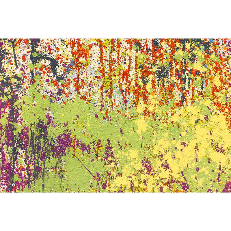 Abstract Illustration Mural Wallpaper Contemporary Living Room Decoration