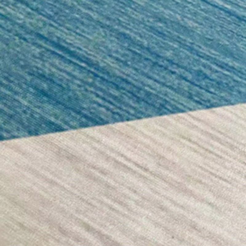 Multicolored Floral Printed Rug Contemporary Round Carpet Anti-Slip Backing Rug for Living Room