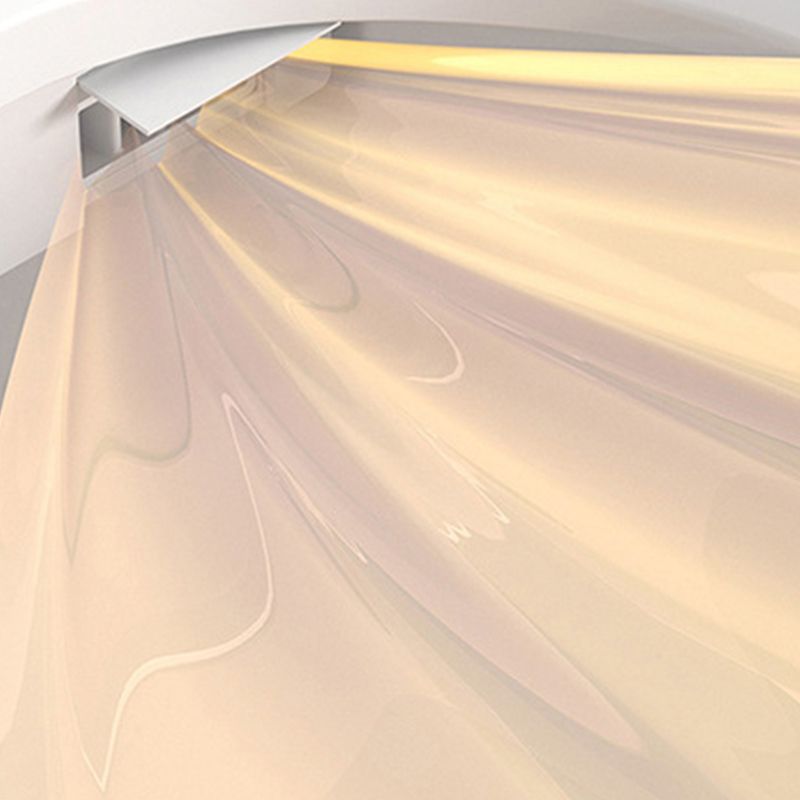 One Piece Toilet Modern Flush Toilet Floor Mounted Siphon Jet ABS Urine Toilet