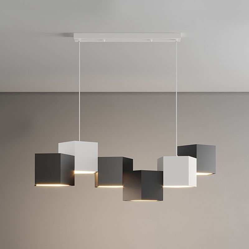 Geometría de estilo moderno Shape Lights Island Lights 6 Light Island Lighting