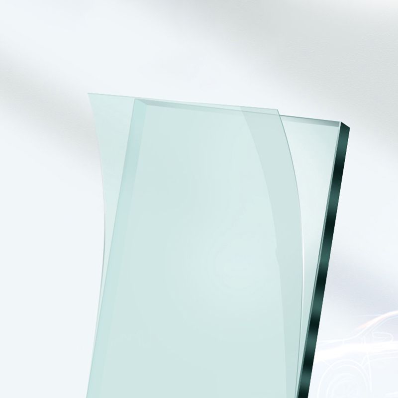 Tempered Frame Shower Doors Black Transparent Shower Bath Door