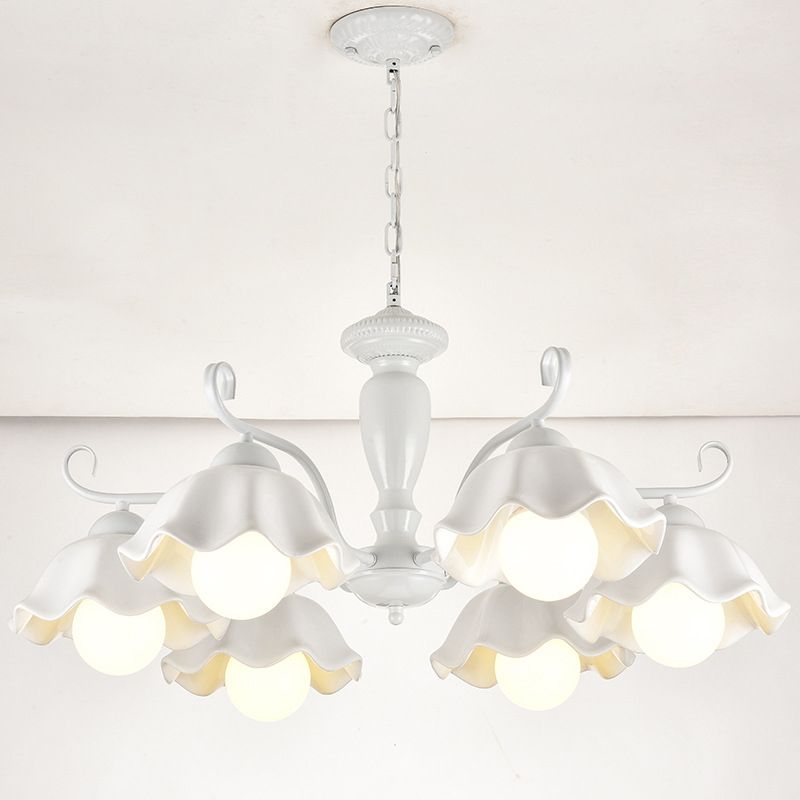 Lampada a sospensione a sospensione a sospensione in stile multi-testa Lampada a forma di lampadario per soggiorno per soggiorno