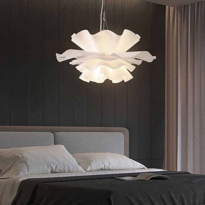 Contemporary 1 Head Acrylic Pendant Light Fitting Suspension Lighting Fixture for Cafe