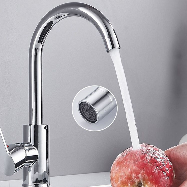 Contemporary Single Handle Kitchen Faucet Entry Cold Water 1-Hold Bar Faucet