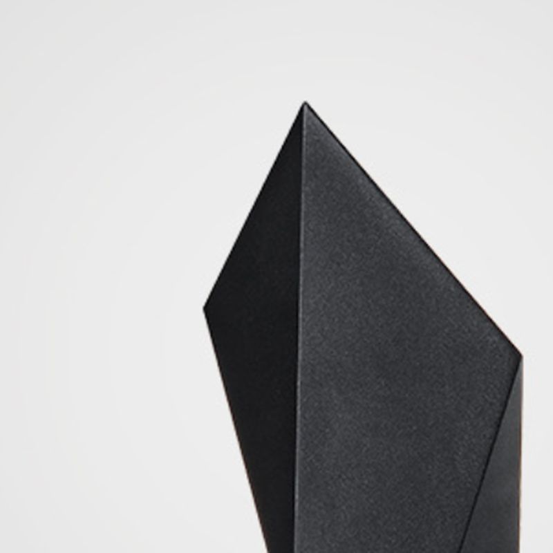 Black LED Wall Lamp Modern Wall Mount Lamp with Acrylic Shade for Bedroom