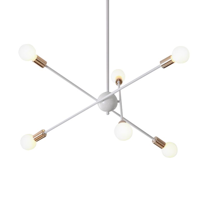 Metal Line Spark Chandelier eigentijds hanglamp voor keuken eetkamer